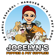 Jocelyn's Puppies, Pets & Supplies Logo
